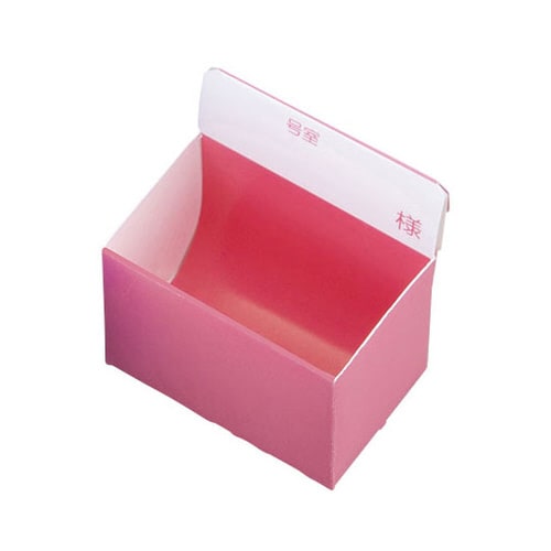 与薬個人ケースII(ワンタッチ) レッド 10枚入