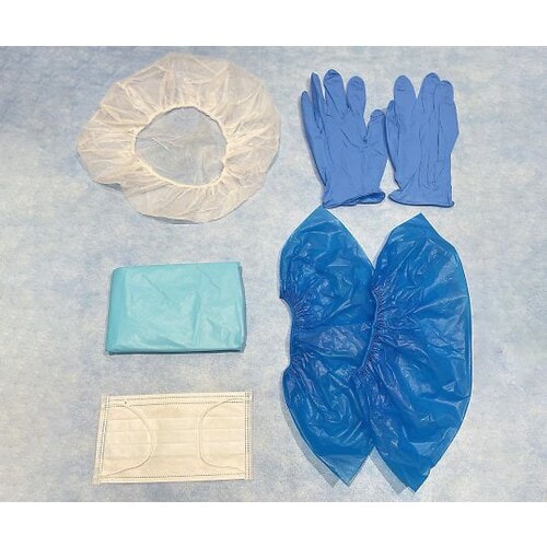 感染対策防護具ライトセット ゴーグル無し