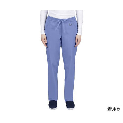 スクラブパンツ L相当 ライトブルー