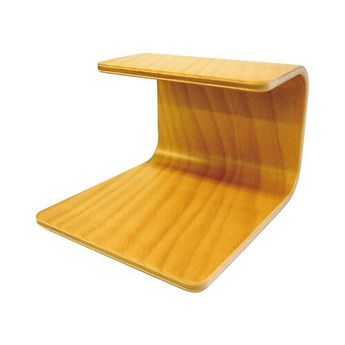 受付票発券機用木製プリンター台