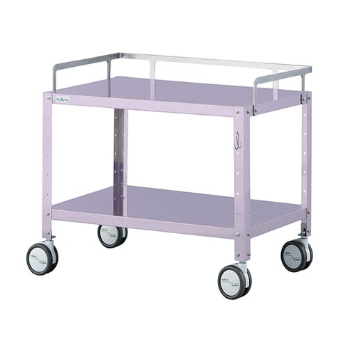 ミニカラフルステンワゴン(フック付き・低床タイプ)