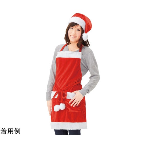 サンタエプロン 着丈83cm