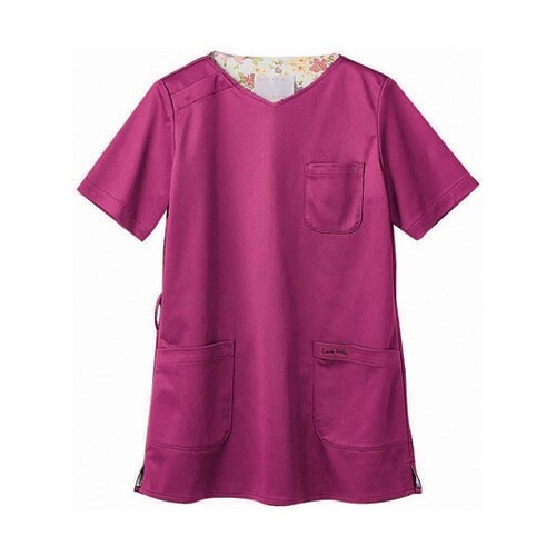 スクラブ 着丈70 胸囲108 肩幅41 袖丈21