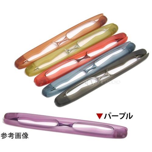 老眼鏡 パープル 度数/+2.00(50−58)