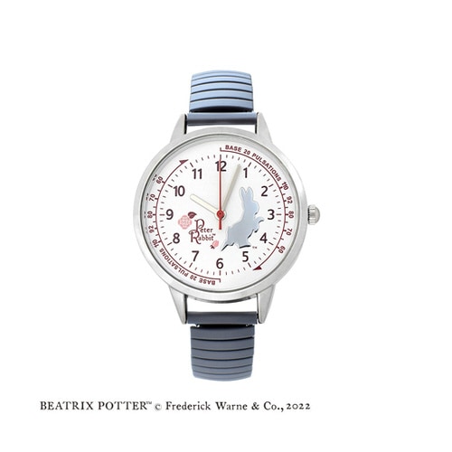 ピーターラビット? ナースジャバラウォッチ グレー