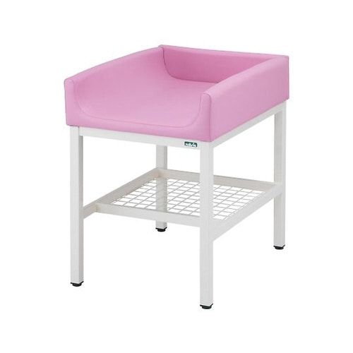 おむつ交換台 610×820×840mm ピンク