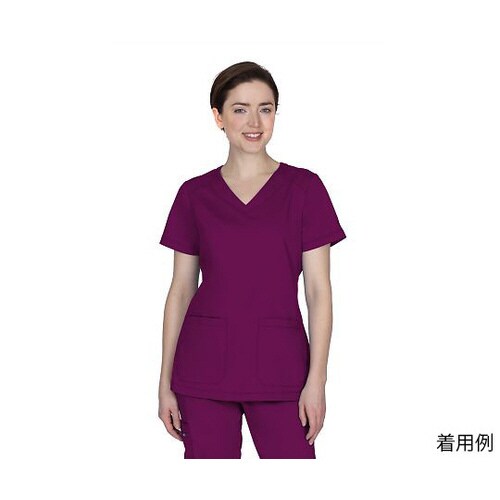 スクラブトップス S相当 ワイン