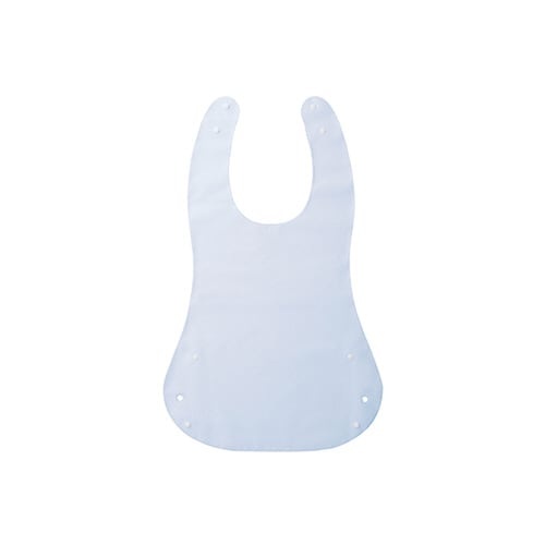 かびにくい食事用エプロン(ポケットタイプ) ブルー