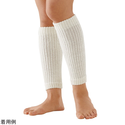 ゆったり編んだシルク混サポーター