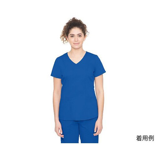 スクラブトップス S相当 ロイヤルブルー