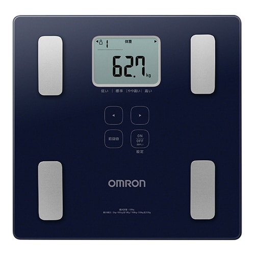 体重体組成計 ダークブルー