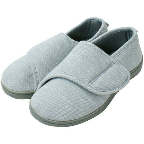 介護シューズ マジックテープタイプ グレー XL