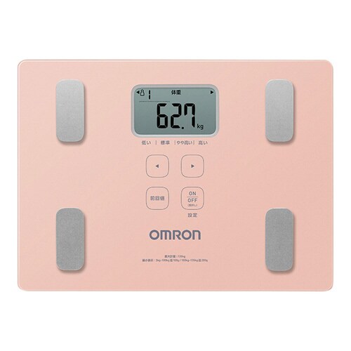 体重体組成計 ピンク