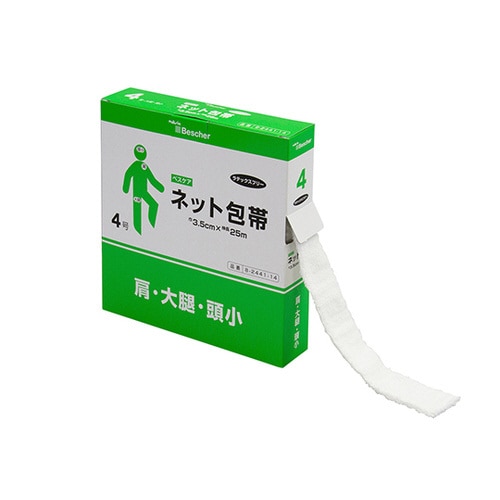 ベスケア ラテックスフリーネット包帯 4号