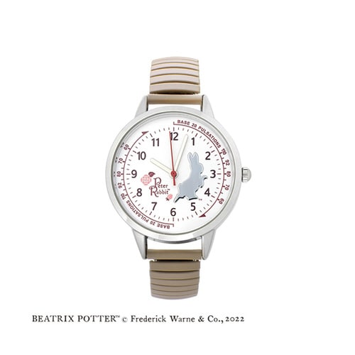 ピーターラビット? ナースジャバラウォッチ モカ