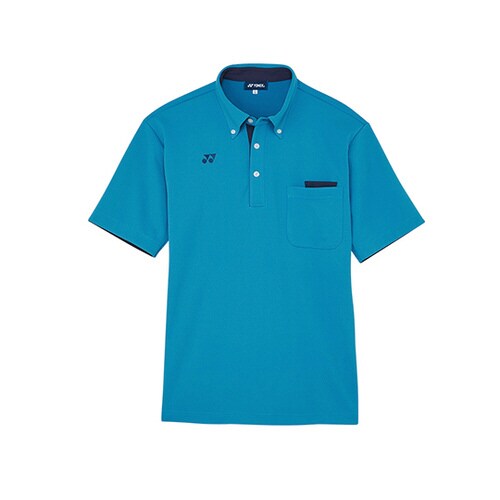 ニットシャツ(ティールブルー) 4L