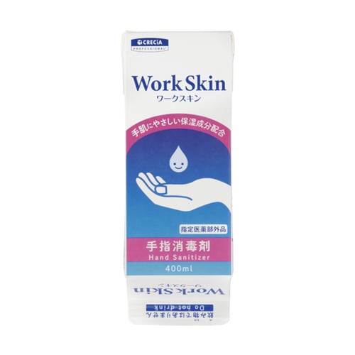 ワークスキン 手指消毒剤 400mL 12個入