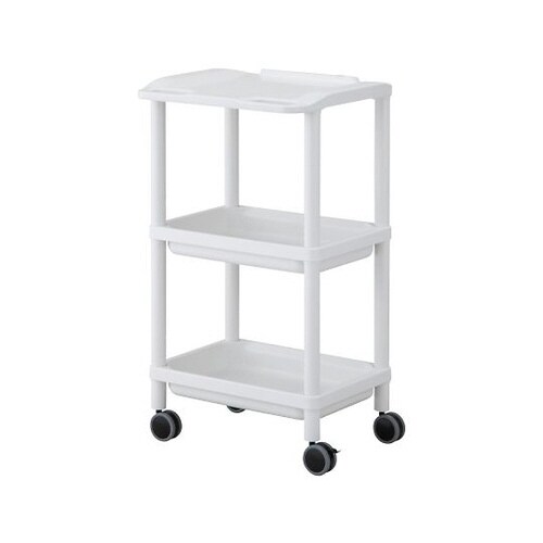 モバイルPCカート 532×445×950mm 白