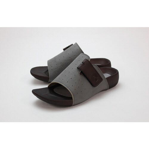 ルームサンダル グレー L(24.0‐24.5)