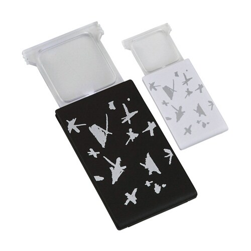 LEDライト付スライドルーペ 2倍 中島良二