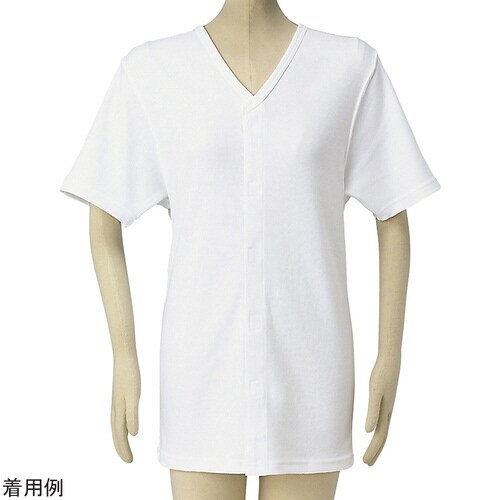 前開き肌着(紳士用)半袖マジック S