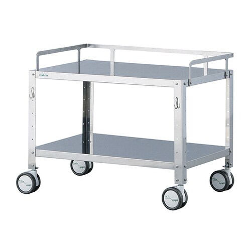 ミニカラフルステンワゴン(フック付き・低床タイプ)