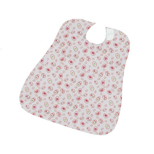 さわやか食事用エプロン ダイニング ピンク