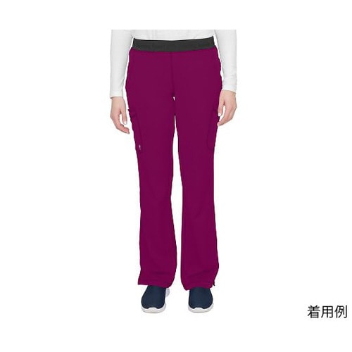 スクラブパンツ S相当 ワイン