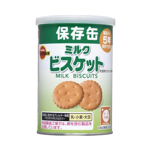 缶入ミルクビスケット 75g