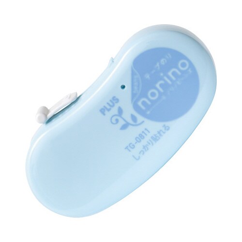 ノリノビーンズ しっかり貼れる ペールブルー