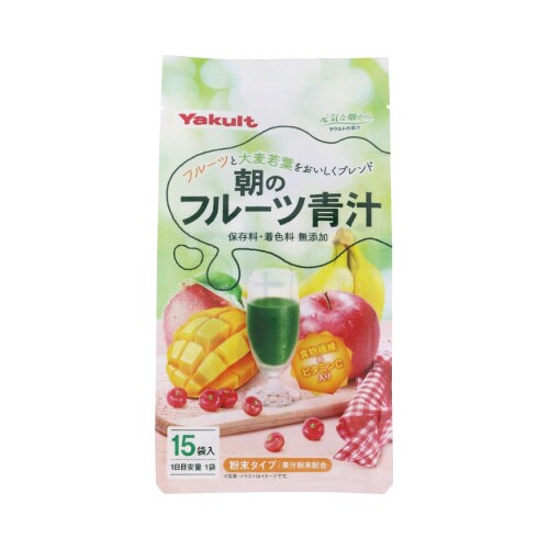 朝のフルーツ青汁 7gX15包