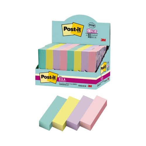 強粘着マルチカラー5 50×15 4色 32冊