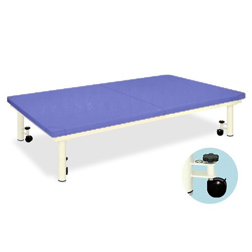 移動用キャスター付プラットホーム ライトブルー