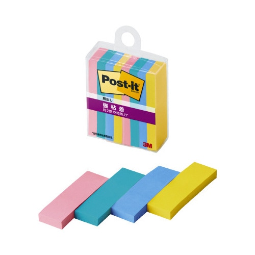 ポストイット強粘着マルチカラー3 50×15 8冊
