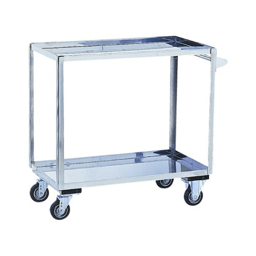 キッチンワゴン 2段式 ハンドル付