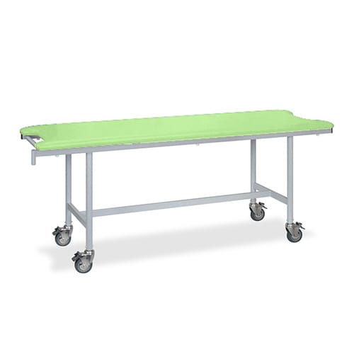 アルミストレッチャー65×190×85cm黄緑