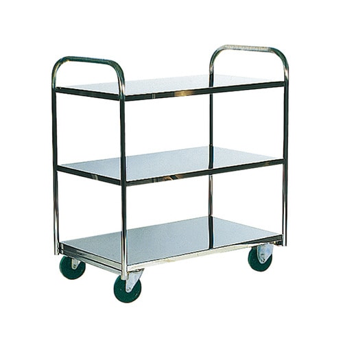 キッチンワゴン 3段式 両側丸持ち手付