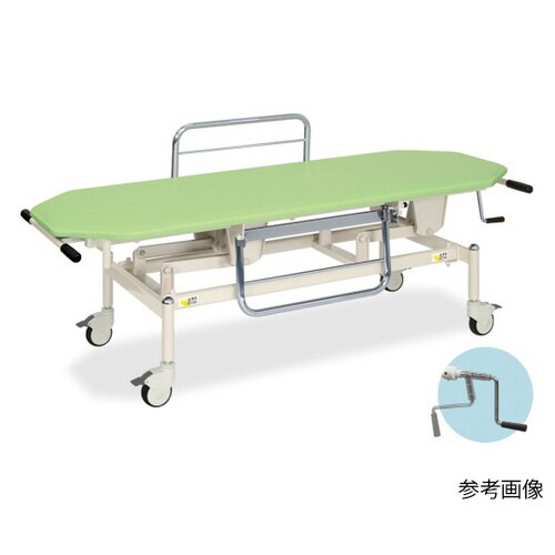 手動ライトストレッチャー70×190cm薄青
