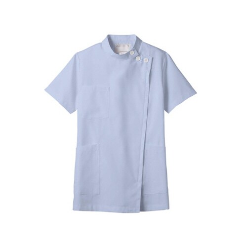 ケーシー レディス 半袖 サックス 8L