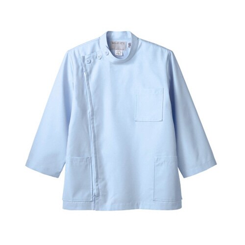 ケーシー メンズ 8分袖 サックス SS