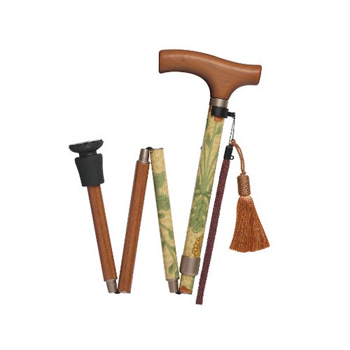 ウィリアム・モリス ステッキ 折畳 デイジー