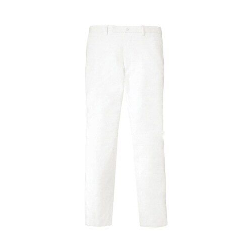 メンズスリムストレートパンツ ホワイト 4L