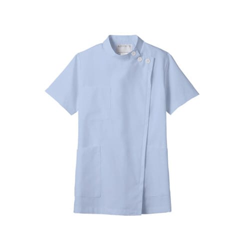 ケーシー レディス 半袖 サックス 6L