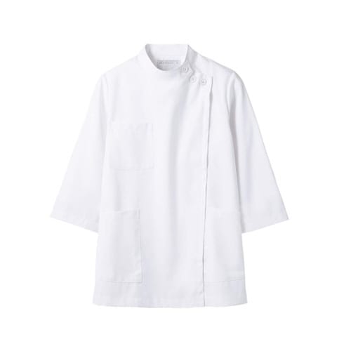 ケーシー レディス 7分袖 白 9L