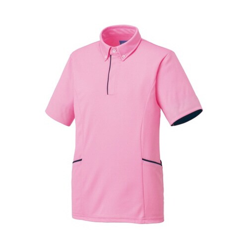 ニットシャツ ピンク SS