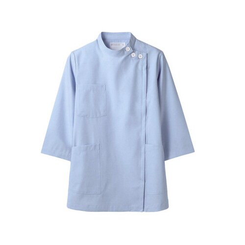 ケーシー レディス 7分袖 サックス 8L