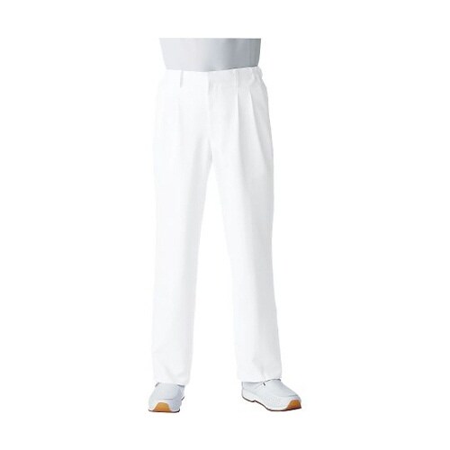 メンズスラックス 白 3L