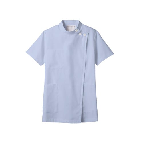 ケーシー レディス 半袖 サックス 6L