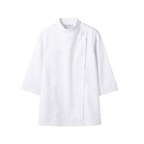 ケーシー レディス 7分袖 白 7L