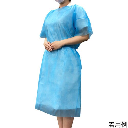 フェルラックNo.50半袖 ブルー 50枚入